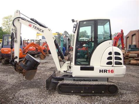 terex mini excavator specs|schaeff hr16 mini excavator.